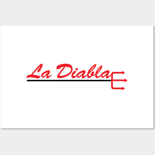 LA DIABLA - LATINA DESIGN Posters and Art